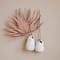 Hello Honey® 9.5" White Distressed Volcano Finish Hanging Stoneware Planter with Jute Rope Hanger